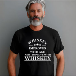 Camiseta Whiskey cita bebidas alcoólicas engraçadas dizendo