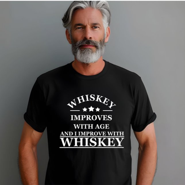 Camiseta Whiskey cita bebidas alcoólicas engraçadas dizendo (Criador carregado)