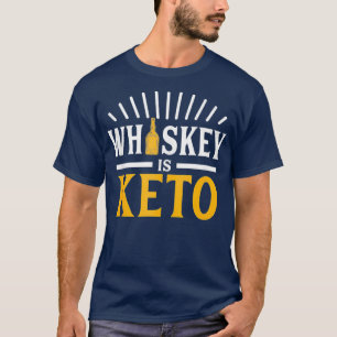 Camiseta Whiskey é Keto