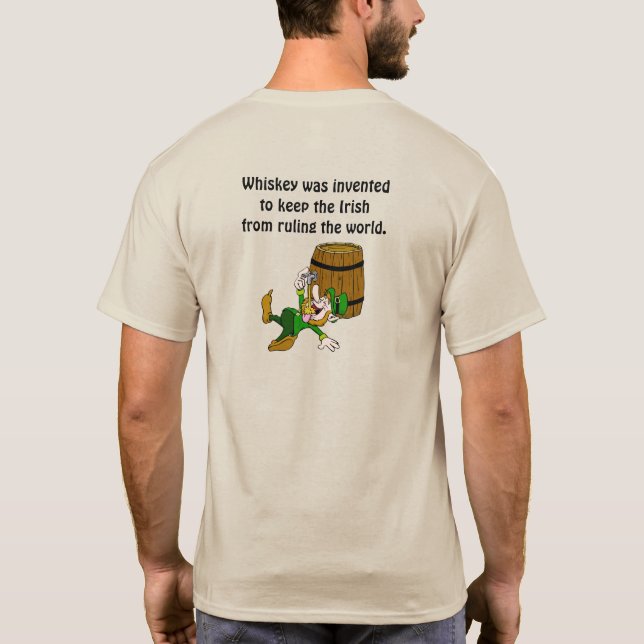 Camiseta Whiskey Irlandês (Verso)