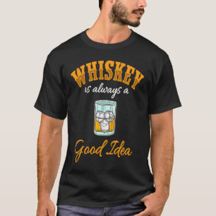 Camiseta Whiskey Provando Dizendo Whiskey Irish Scotch Bour