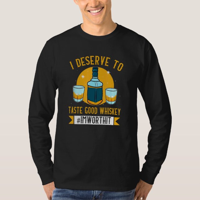 Camiseta Whiskey Rum Alcohol Cocktail Drunk Alcoholic Damp  (Frente)