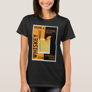 Camiseta Whiskey Sour Cocktail