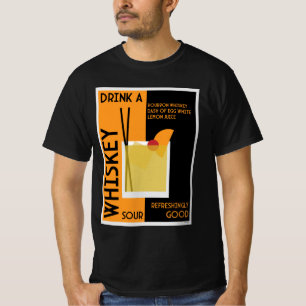 Camiseta Whiskey Sour Cocktail