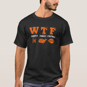 Camiseta Whiskey Turquia Futebol Engraçado T-Shirt