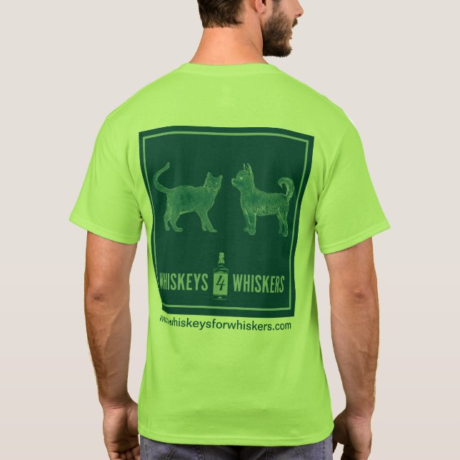 Camiseta Whiskeys for Whiskers Shirt (Verso)