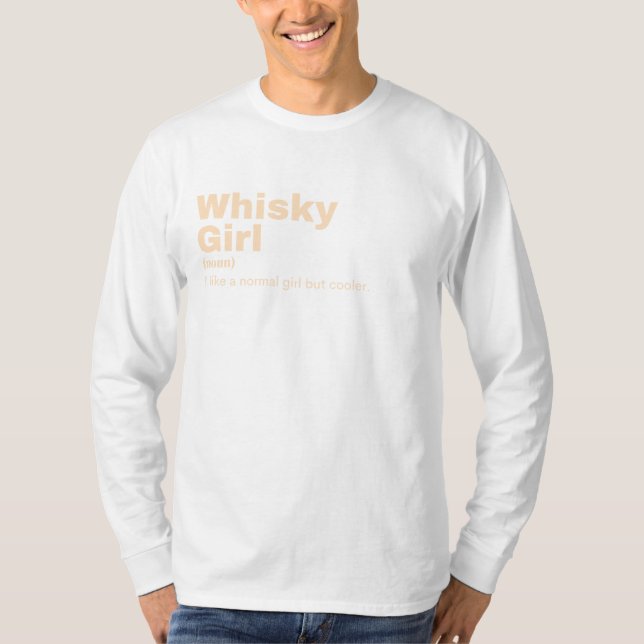 Camiseta Whisky Girl - Whisky (Frente)