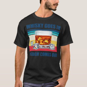 Camiseta Whisky Sai Na Sabedoria Sai Engraçada Bebida Assus