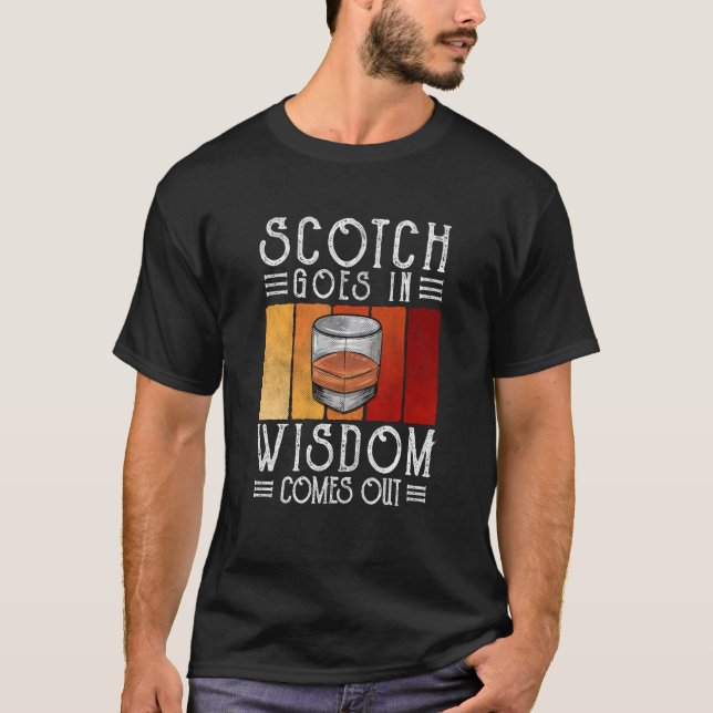 Camiseta Whisky Scotch Sai Na Sabedoria (Frente)