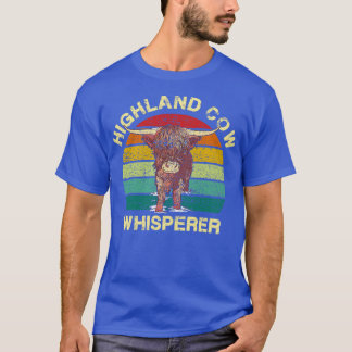 Camiseta Whisperer 3 de Vaca Highland