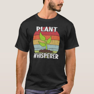 Camiseta Whisperer da Funny Retro GardenPlant