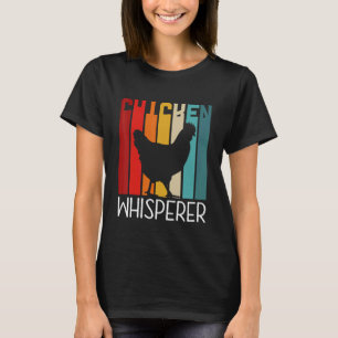 Camiseta Whisperer de Galinha Retro