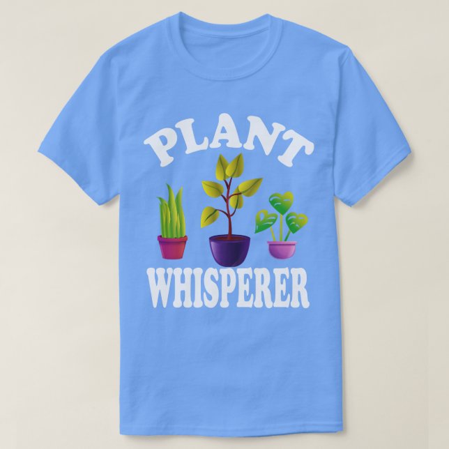 Camiseta Whisperer de Planta 1 (Frente do Design)