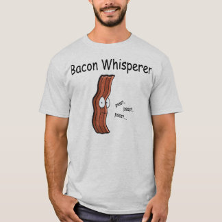 Camiseta Whisperer do bacon