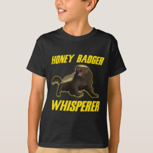 Camiseta Whisperer do texugo de mel
