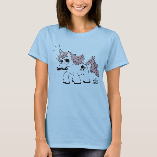 Camiseta Whisperer do unicórnio (Frente)