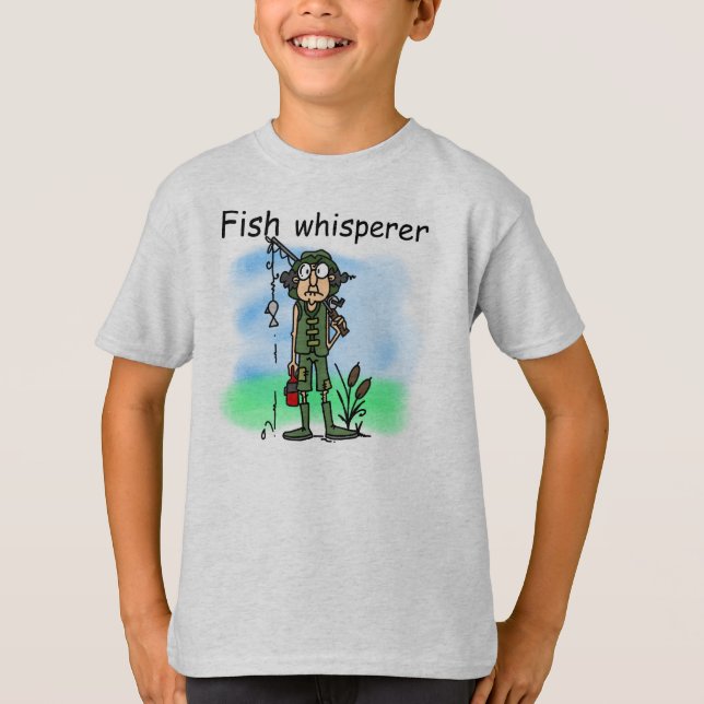 Camiseta Whisperer dos peixes (Frente)