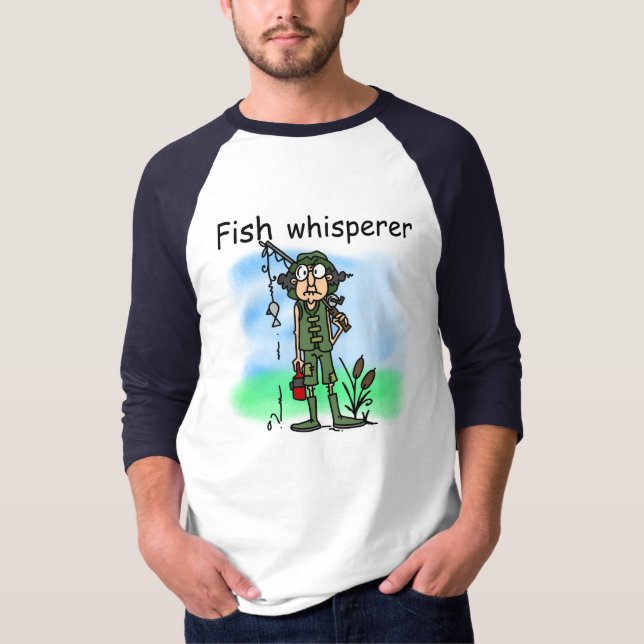 Camiseta Whisperer dos peixes (Frente)