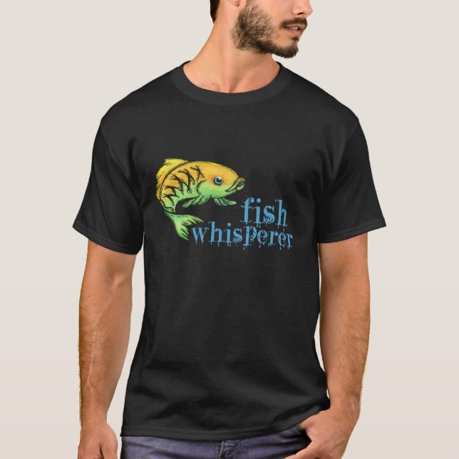 Camiseta Whisperer dos peixes (Frente)