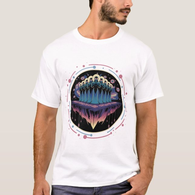 Camiseta Whispers of the Cosmic Veil (Frente)