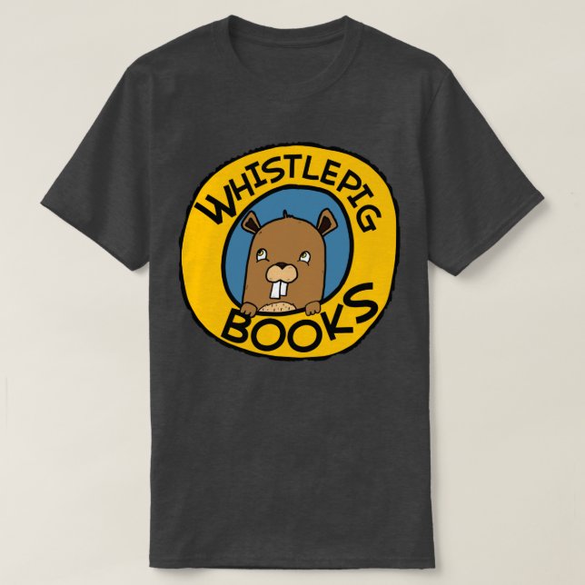 Camiseta Whister Books logotipo grande (Frente do Design)