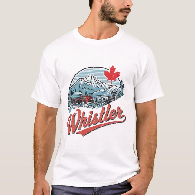 Camiseta Whistler BC Canada (Frente)