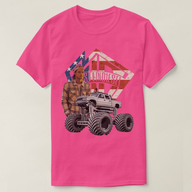 Camiseta Whistlindiesel Monstermax (Frente do Design)