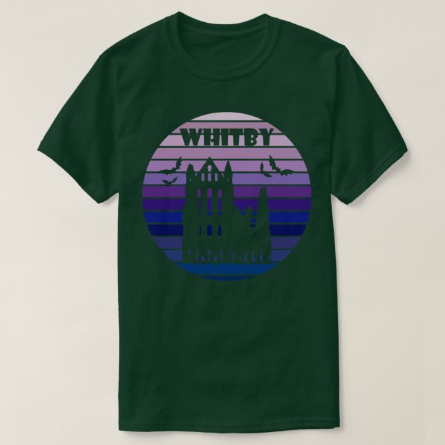 Camiseta Whitby Moonrise (Frente do Design)