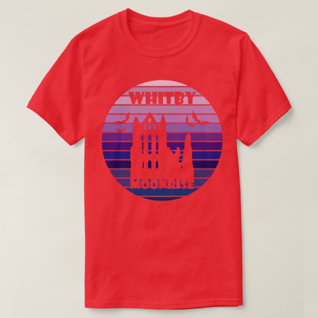 Camiseta Whitby Moonrise (Frente do Design)