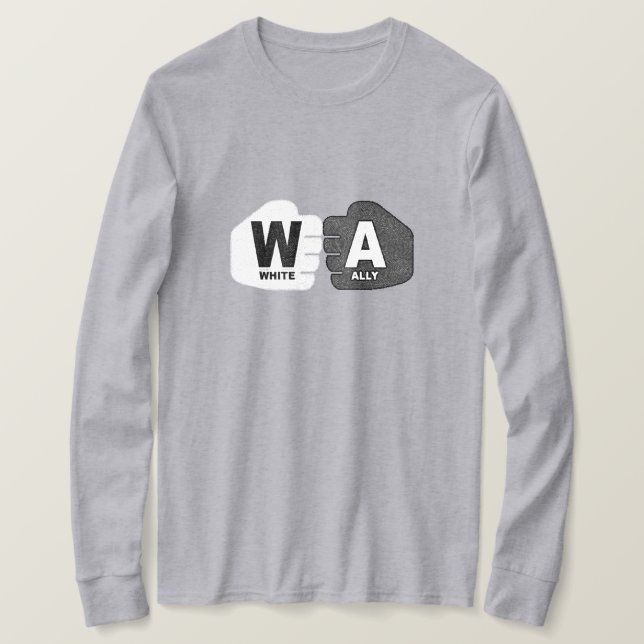 Camiseta White Ally Sweatshirt (Frente do Design)