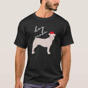 Camiseta White American Pit Bull Terrier Dog Natal