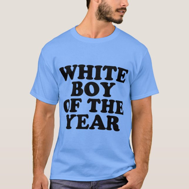Camiseta White Boy Ofhe Year boy (Frente)