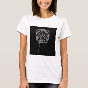 Camiseta White Boys Cry Drip Graphic Statement