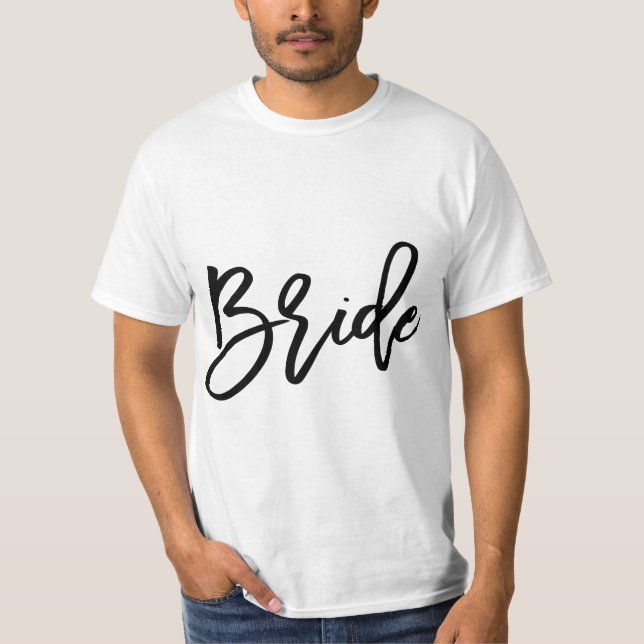Camiseta White Bride for Bachelorette party (Frente)