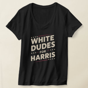 Camiseta White Cara De Kamala Harris Vota Em 2024