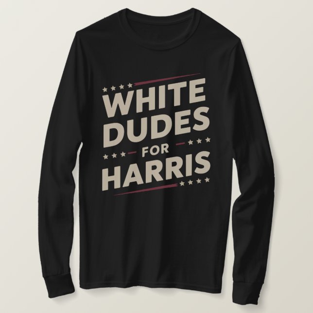 Camiseta White Cara De Kamala Harris Vota Em 2024 (Frente do Design)