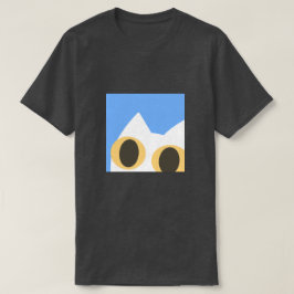 Camiseta White Cat Sky Minimal T-Shirt