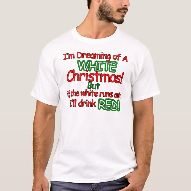 Camiseta White Christmas (Frente)