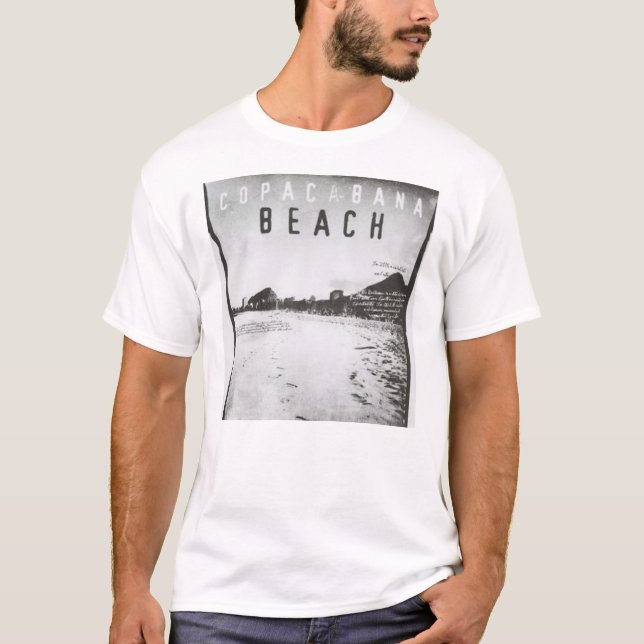 Camiseta White Copacabana Beach T-Shirt (Frente)