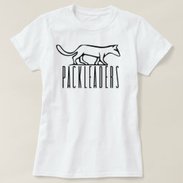 Camiseta *White* do T do logotipo do PackLeader das