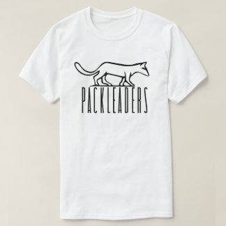 Camiseta *White* do T do logotipo do PackLeader dos homens