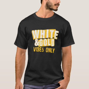 Camiseta White Dourado Game Day Group For Segundo grau Foot