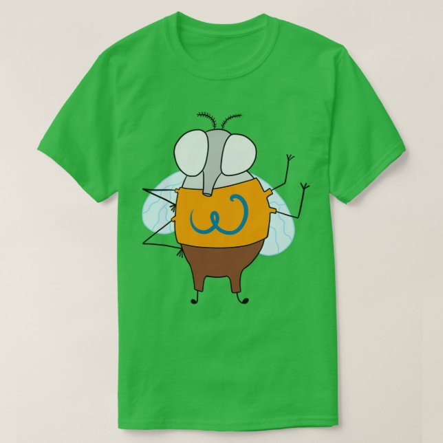 Camiseta White Drosophila Mutant (Frente do Design)