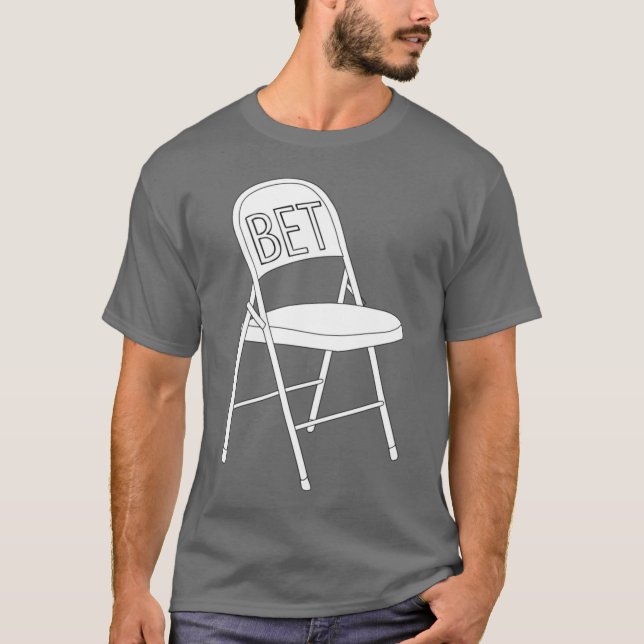 Camiseta White Folding Chair BET Battle of Montgomery Alaba (Frente)