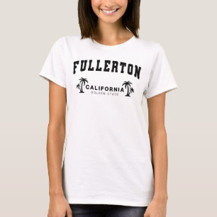Camiseta White Fullerton, Califórnia