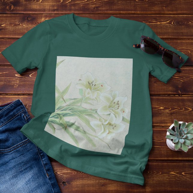 Camiseta White Lily (Criador carregado)