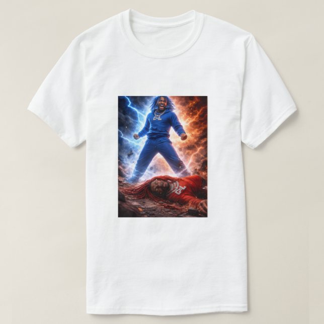 Camiseta White Loot Vs Moody T-Shirt For Men  (Frente do Design)