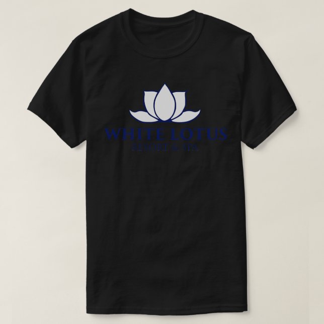 Camiseta White Lotus Resort Spa (Frente do Design)