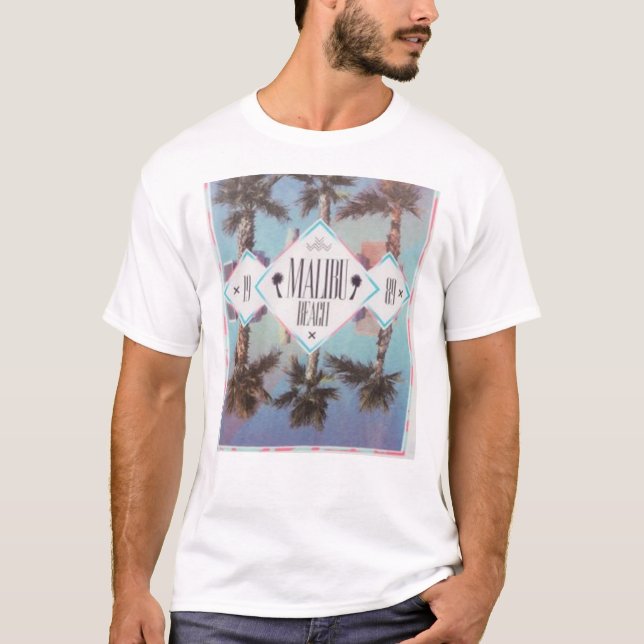 Camiseta White Malibu T-Shirt (Frente)