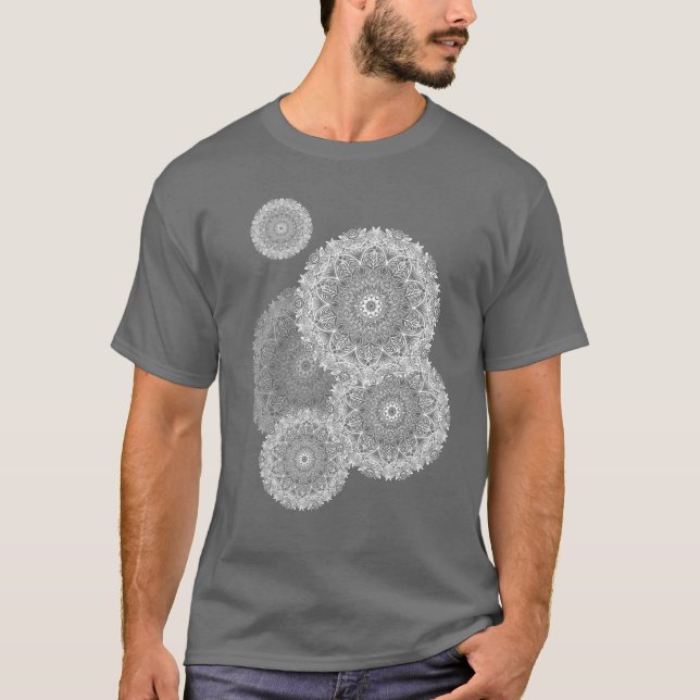 Camiseta White Mandala (Frente)